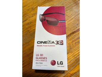 Cinema 3D Glasögon AG-F350, 2-pack