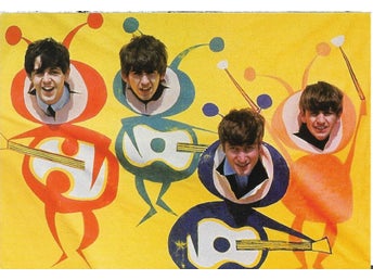 Vykort The Beatles (Bug Bodies)