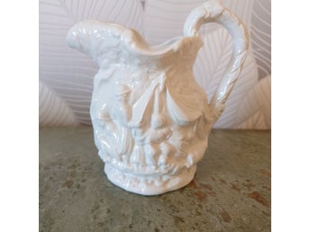 Prissänkt Burleigh Ironstone mjölkkanna