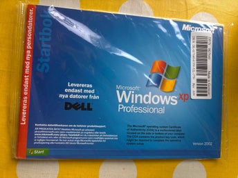 Windows XP Professional Startbok