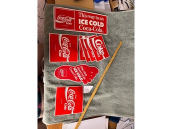 Coca Cola klistermärken vintage