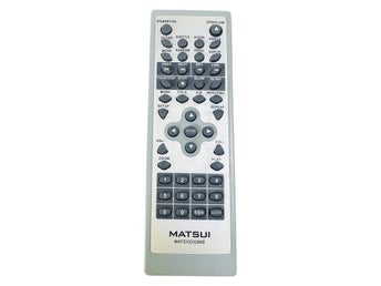 Matsui MATDVD3286E Fjärrkontroll Grå DVD Spelare Remote Control Vintage