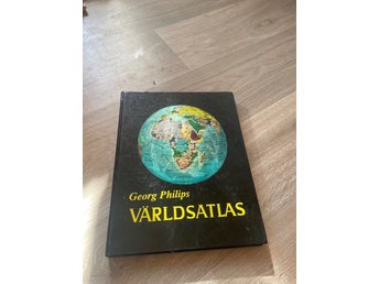Georg Philips VÄRLDSATLAS av Karl Erik Bergsten, 1978