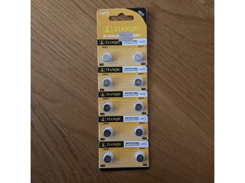 AG3 LR41 392 batteri 10st FRIFRAKT