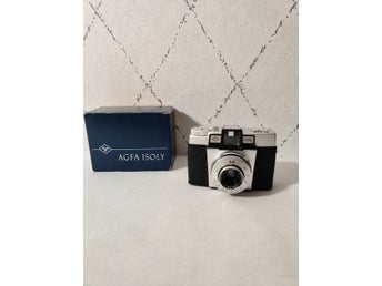 AGFA ISOLY 2a / Vintagekamera / Låda/ Germany / Retro