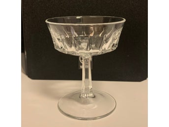 1 st Glas, Likörglas i kristall, France