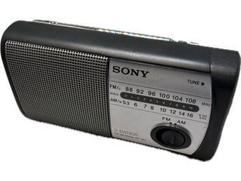 Vintage Sony ICF-303 Radio FM/AM Portable Pocket Radio