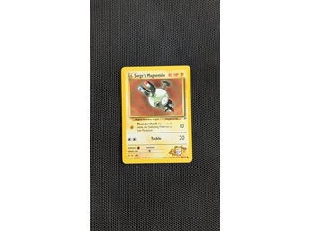 Lt. Surge's Magnemite - Non Holo - Gym Heroes /132 - [Pokémon kort]