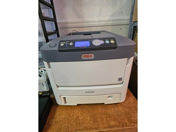 OKI Pro7411WT vittonerskrivare / White Toner + CADlink v10