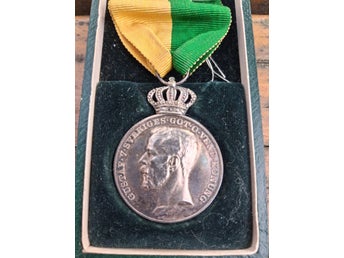 Kungl. Patriotiska Sällskapet medalj i originalask