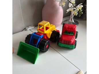 Traktor lastbil hjullastare leksaker