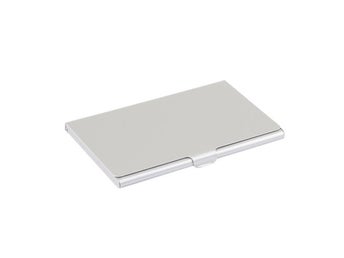 Smidig korthållare i aluminium - Silver - Plånbok