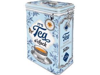 Tea Time - Plåtburk