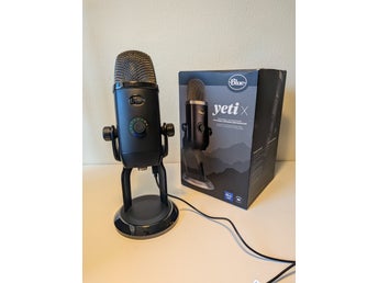 Blue Yeti X USB-mikrofon