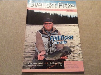 Svenskt fiske nr 2 2012 Fjällfiske,Blekinge KILLER,Flugfiske