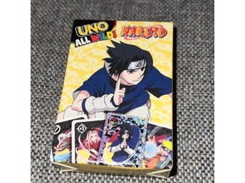 UNO All Wild Naruto kortspel (Ny oöppnad)