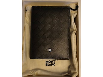 MONTBLANC CARD HOLDER EXTREME 4CC I LÄDER NY&OBRUKT
