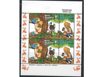 Nya Zeland Helth stamps 1977