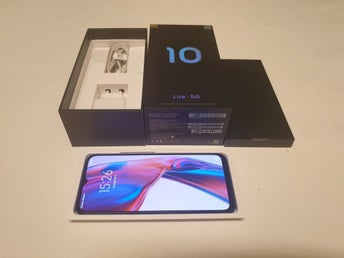 Mi 10 Lite 6.57 inch 6GB Kamera 48MP färg: Aurora Blue. Olåst