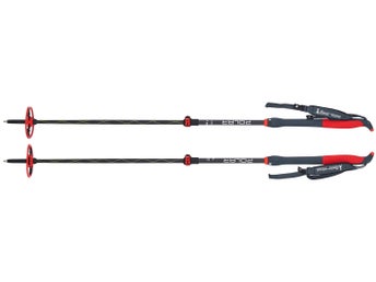ÅSNES POLAR 2-SECTION CARBON/KEVLAR POLE , stavar turskidåkning kolfiber