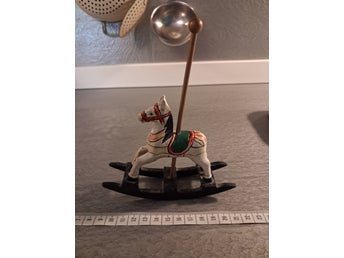 Retro Vintage Karusellhäst Gunghäst julpynt mm köpt i USA
