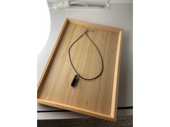 1st Halsband - Naturstenshalsband Svart