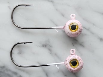 Freestyle Jig Head 16g with 3D Eyes – Size 6/0 Mustad hook
