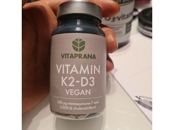 Vitaprana Vitamin K2-D3 Vegan 110 kapslar
