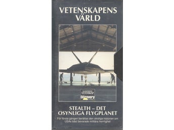 Vetenskapens Värld: Stealth - Det Osynliga Flygplanet (VHS)