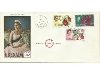 1967.- Grenada - F.D.C. - Oanvänd - fin