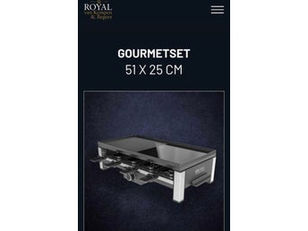 Royal Van Kempen & Begeer Gourmetset 51 x 25 cm