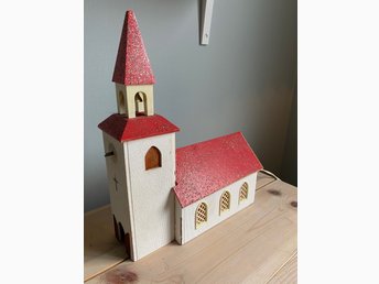 julkyrka med belysning julkyrka med belysning