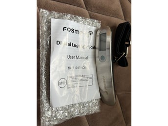 Fosmon Digital Bagagevåg - Helt ny!