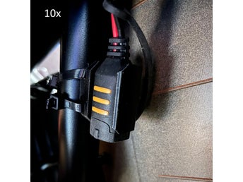 10-pack Hållare för CTEK Comfort Connect