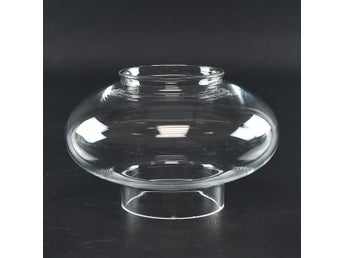 Reservglas - Lampglas till Ljuslykta för värmeljus - H 8 cm - Klart glas