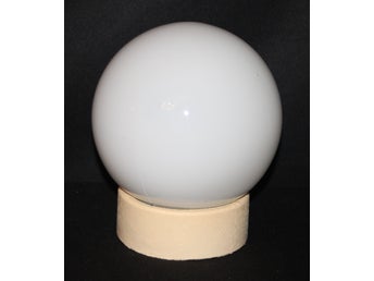 Retro 60/70 tals Badrumslampa – Ifö – Globlampa – Vit – Vintage N 1
