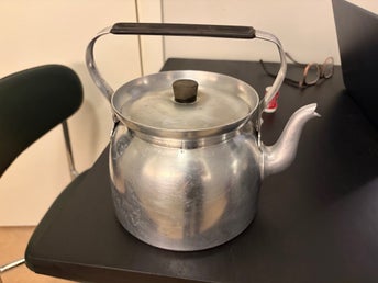 Vattenkokare i aluminium