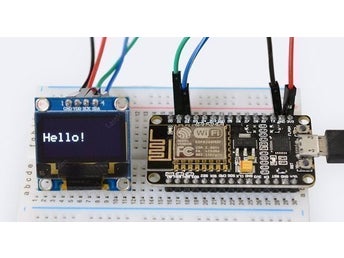 ESP8266 NodeMCU med OLED-skärm