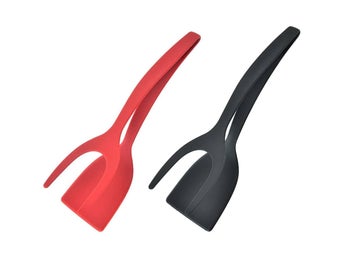 Silikonspade Med Tång i Underbar Design (Pack-2)