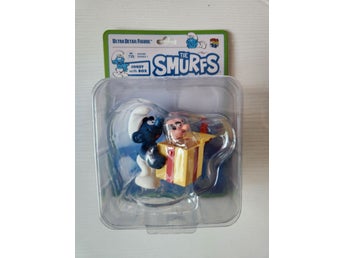 The Smurfs Jokey with Box figur nr 735