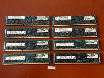 Serverminnen (id00689) HP 8x 8 GB 2Rx4 PC3-10600R-9-12-E2 HP 500205-071