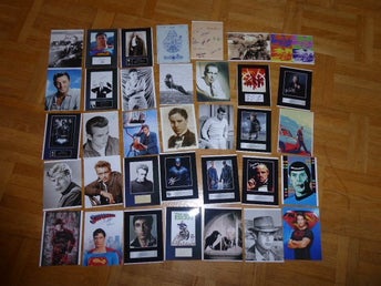 35 st. olika filmmemorabilia fotografier 11 x 15 cm #reapåtradera