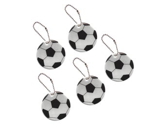 Reflex - Familjepack - Fotboll - Svart/vit - 5st