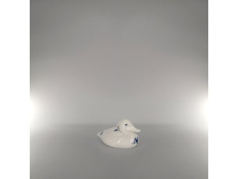 Royal Copenhagen Musselmalet Riflet Figur - And (6 cm)