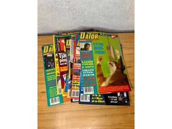 Retro - c64 c128 Amiga - Dator Magazin och PC Hemma tidningar