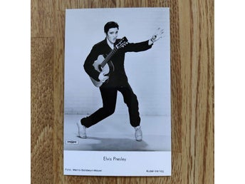 Elvis Presley äkta fotovykort orginal 1960-tal Rüdel verlag nr 2992