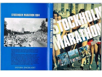 STOCKHOLM MARATHON 1984 Jan Ahlström, Verdi Oguz