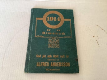 1914 Almanacka Almanack Almanackan Klässbol #C