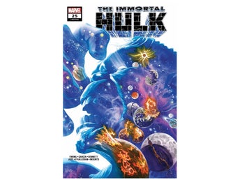 The Immortal Hulk #25 (First Print Alex Ross Cover) double size issue