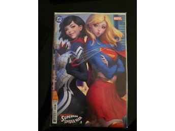 DC Marvel Superman Spider-Man (2026 DC) #1 M (Variant Cover by Stanley Artgerm